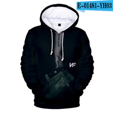 Load image into Gallery viewer, NF 3D Hoodie Popular Male Female NF Fashion 3D Sweatshirt New Print Hoodie Oversized Pullover Cool Dark Gray Top