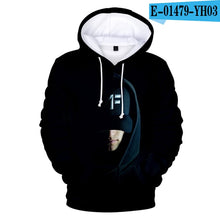 Load image into Gallery viewer, NF 3D Hoodie Popular Male Female NF Fashion 3D Sweatshirt New Print Hoodie Oversized Pullover Cool Dark Gray Top