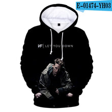 Load image into Gallery viewer, NF 3D Hoodie Popular Male Female NF Fashion 3D Sweatshirt New Print Hoodie Oversized Pullover Cool Dark Gray Top
