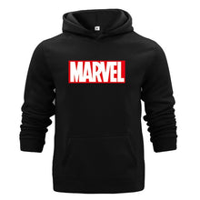 Load image into Gallery viewer, Winter Sweat Warm Woman Men Hoodies Hooded Joker Marvel Sweatshirts Light Tops Wear with Pocket Pullover All-match Print Fleece