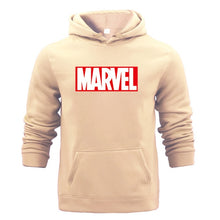 Load image into Gallery viewer, Winter Sweat Warm Woman Men Hoodies Hooded Joker Marvel Sweatshirts Light Tops Wear with Pocket Pullover All-match Print Fleece