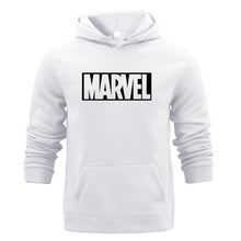 Load image into Gallery viewer, Winter Sweat Warm Woman Men Hoodies Hooded Joker Marvel Sweatshirts Light Tops Wear with Pocket Pullover All-match Print Fleece