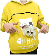 Load image into Gallery viewer, Cat Lovers Hoodie Kangaroo Dog Pet Paw Dropshipping Pullovers Cuddle Pouch Sweatshirt Pocket Animal Ear Hooded